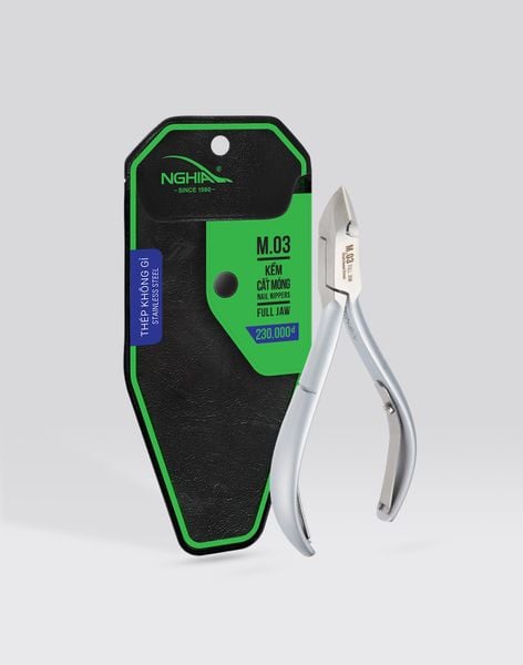  Kềm cắt móng Kềm Nghĩa thép không gỉ M.03 