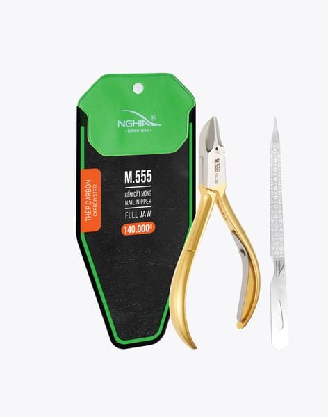  Kềm Cắt Móng Thép Chuyên Dụng Mạ Vàng Kềm Nghĩa M.555 