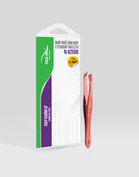  Nhíp nhổ lông mày Kềm Nghĩa nhiều màu N.425 