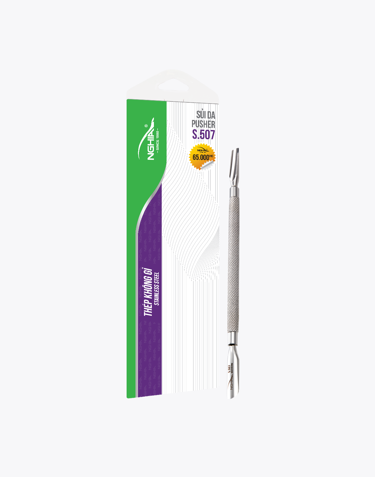  Sủi Da 2 Đầu Thép Không Gỉ Kềm Nghĩa S.507 
