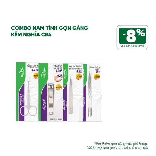  Combo Nam tính gọn gàng Kềm Nghĩa CB04 