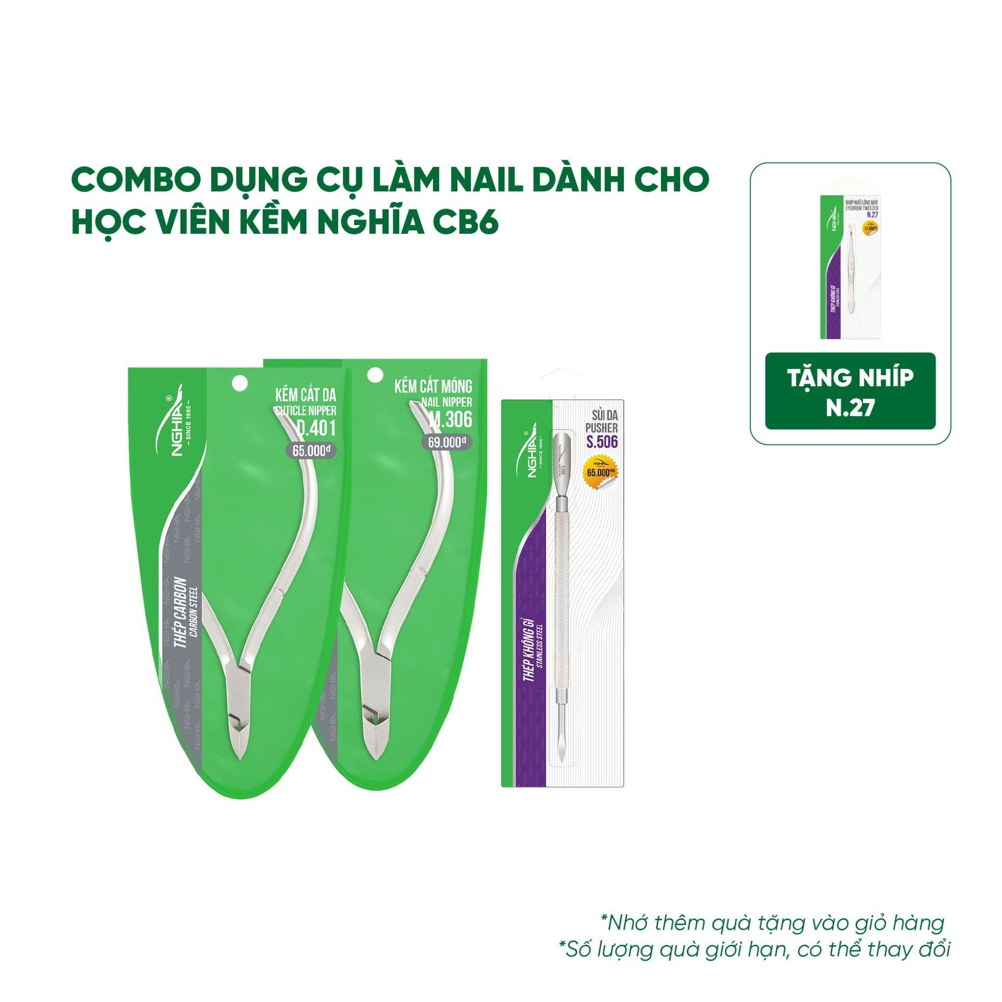  Combo cho học viên 2 