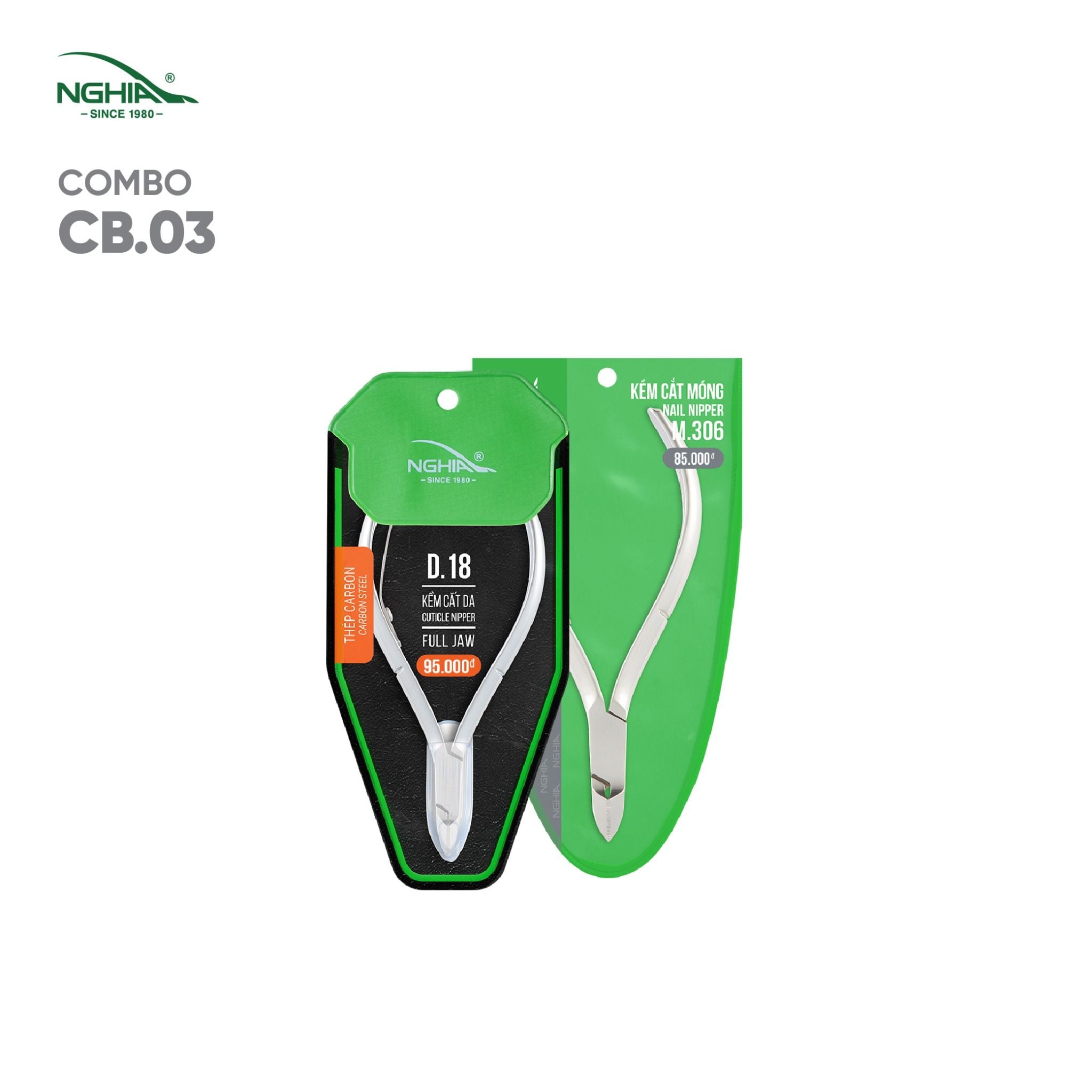  Combo Chăm Móng Gọn Nhẹ Tại Nhà Kềm Nghĩa CB03 