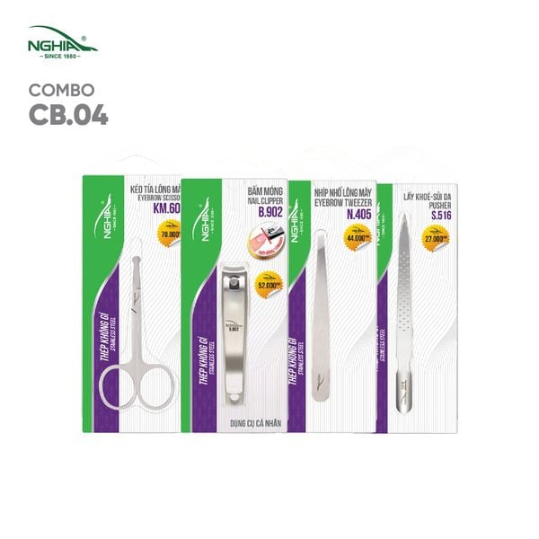  Combo Nam Tính Gọn Gàng Kềm Nghĩa CB04 