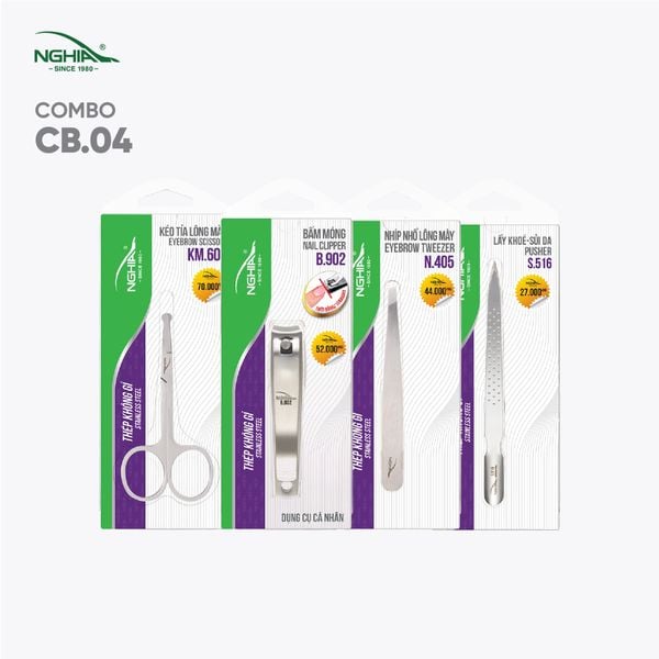  Combo Nam Tính Gọn Gàng Kềm Nghĩa CB04 