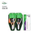  Combo dụng cụ làm Nail mang đi tiệm Kềm Nghĩa CB10 