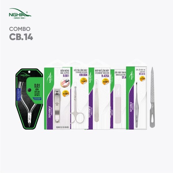  Combo Chăm Sóc Gia Đình Toàn Diện Kềm Nghĩa CB14 