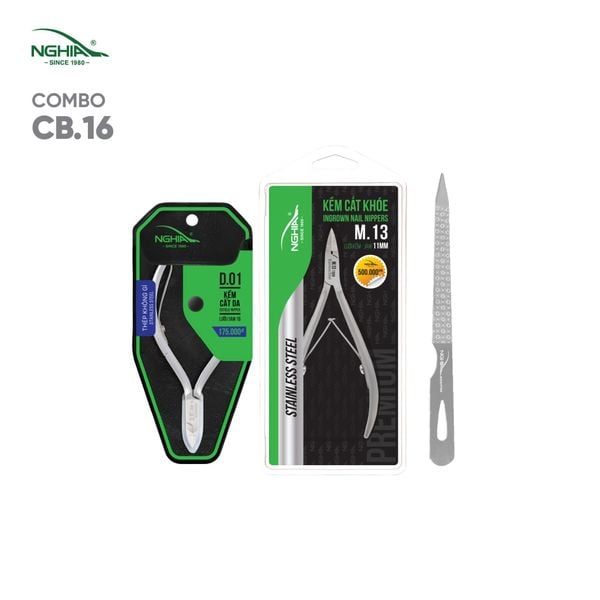  Combo 3 Món Lấy Khóe 1 Kềm Nghĩa CB16 