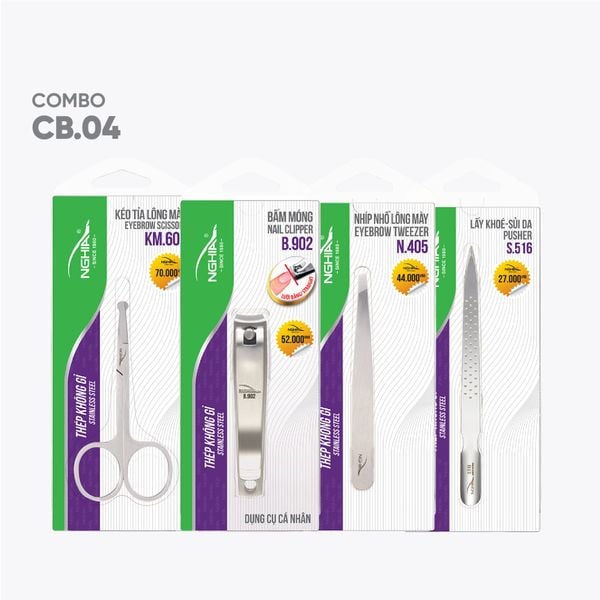  Combo Nam Tính Gọn Gàng Kềm Nghĩa CB04 