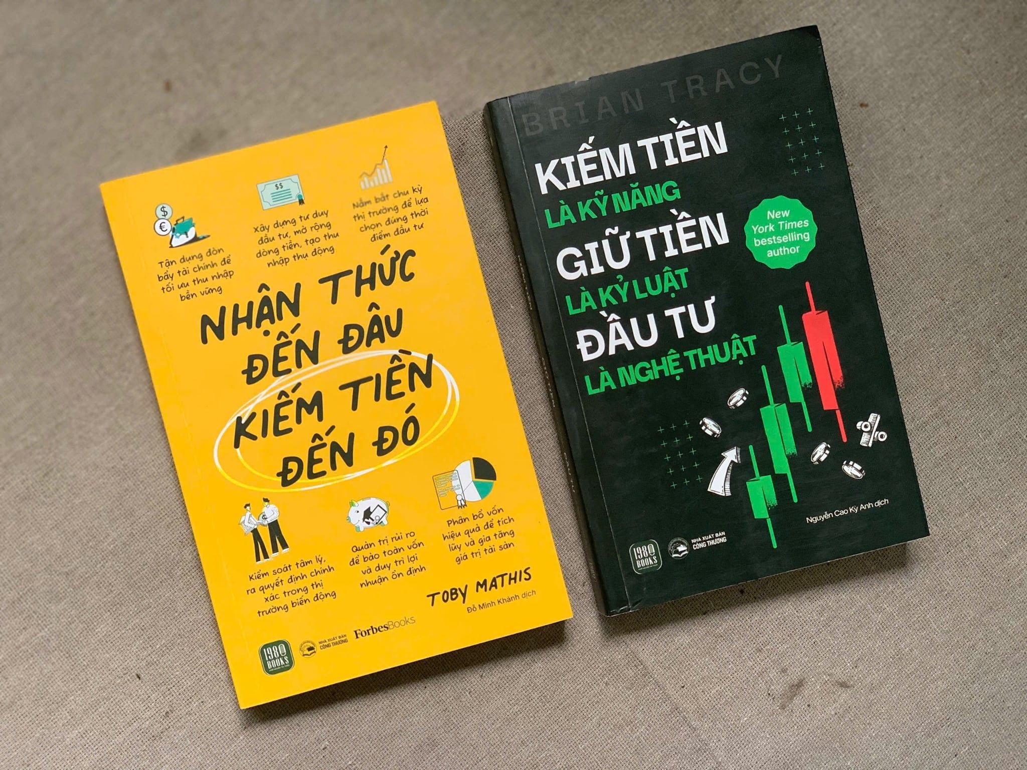  Combo 2 cuốn: Nhận thức đến đâu kiếm tiền đến đó + Kiếm tiền là kỹ năng, giữ tiền là kỷ luật, đầu tư là nghệ thuật 