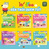  Sách - Combo 2: 6 cuốn Wolfoo Rèn Thói Quen Tốt + 6 cuốn Jadoo Khám phá kỹ năng sống 