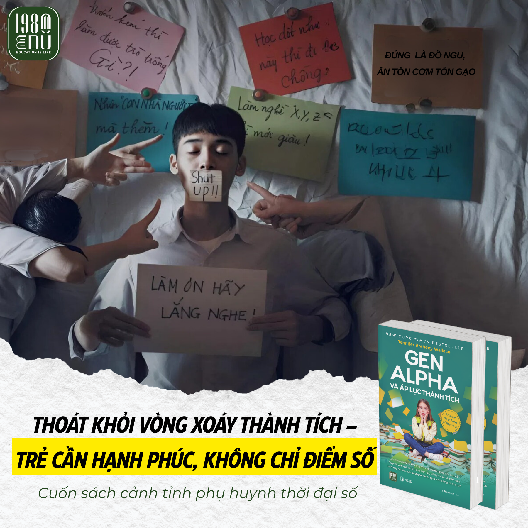  Sách - Gen Alpha và áp lực thành tích 