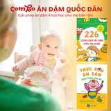  Sách - Combo 2 cuốn: 226 CÔNG THỨC ĂN DẶM KIỂU MẸ NHẬT + THỰC ĐƠN ĂN DẶM THEO TUẦN CHO BÉ 