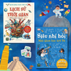 Sách - Combo 2 cuốn: Siêu Nhí Hỏi Nhà Khoa Học Trả Lời + Bách Khoa Toàn Thư Về Lịch Sử Thời Gian 