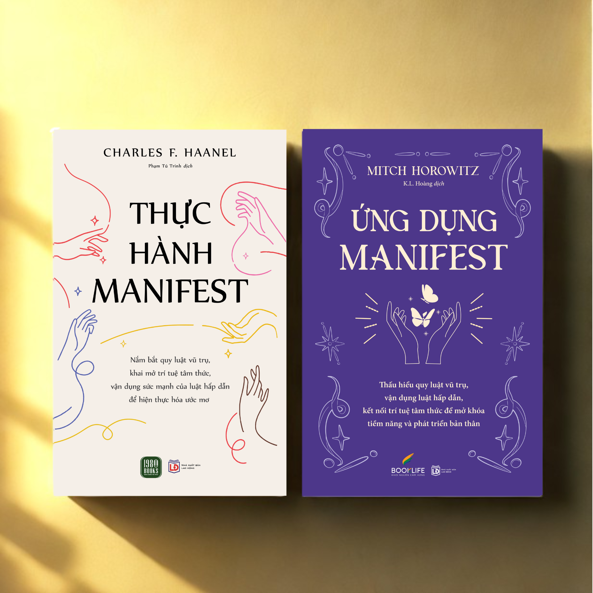  Combo 2 cuốn sách Ứng dụng Manifest + Thực hành Manifest 
