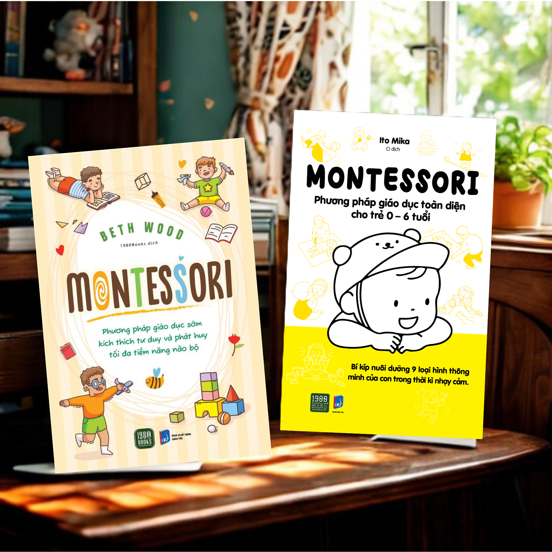  Combo 2 cuốn Giáo Dục Montessori: Phương Pháp Giáo Dục Toàn Diện Cho Trẻ Từ 0 - 6 Tuổi + Phương Pháp Giáo Dục Sớm Kích Thích Tư Duy Và Phát Huy Tối Đa Tiềm Năng Của Não Bộ 