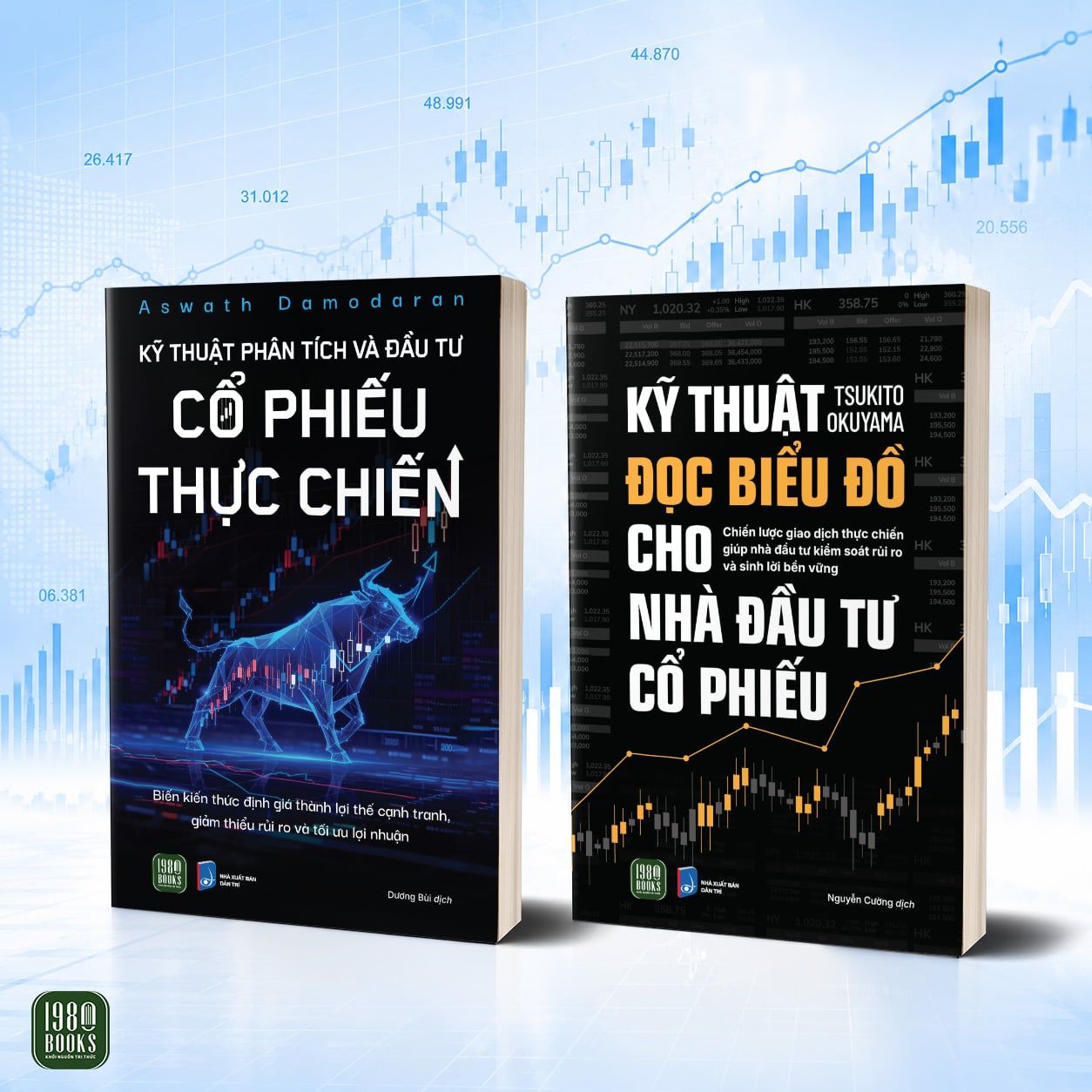  Combo: Kỹ thuật phân tích và đầu tư cổ phiếu thực chiến + Kỹ thuật đọc biểu đồ cho nhà đầu tư cổ phiếu 