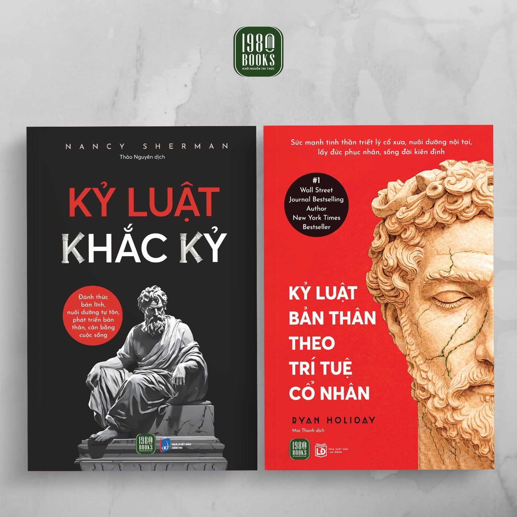  Combo 2 cuốn: Kỷ luật khắc kỷ + Kỷ luật bản thân theo trí tuệ cổ nhân 