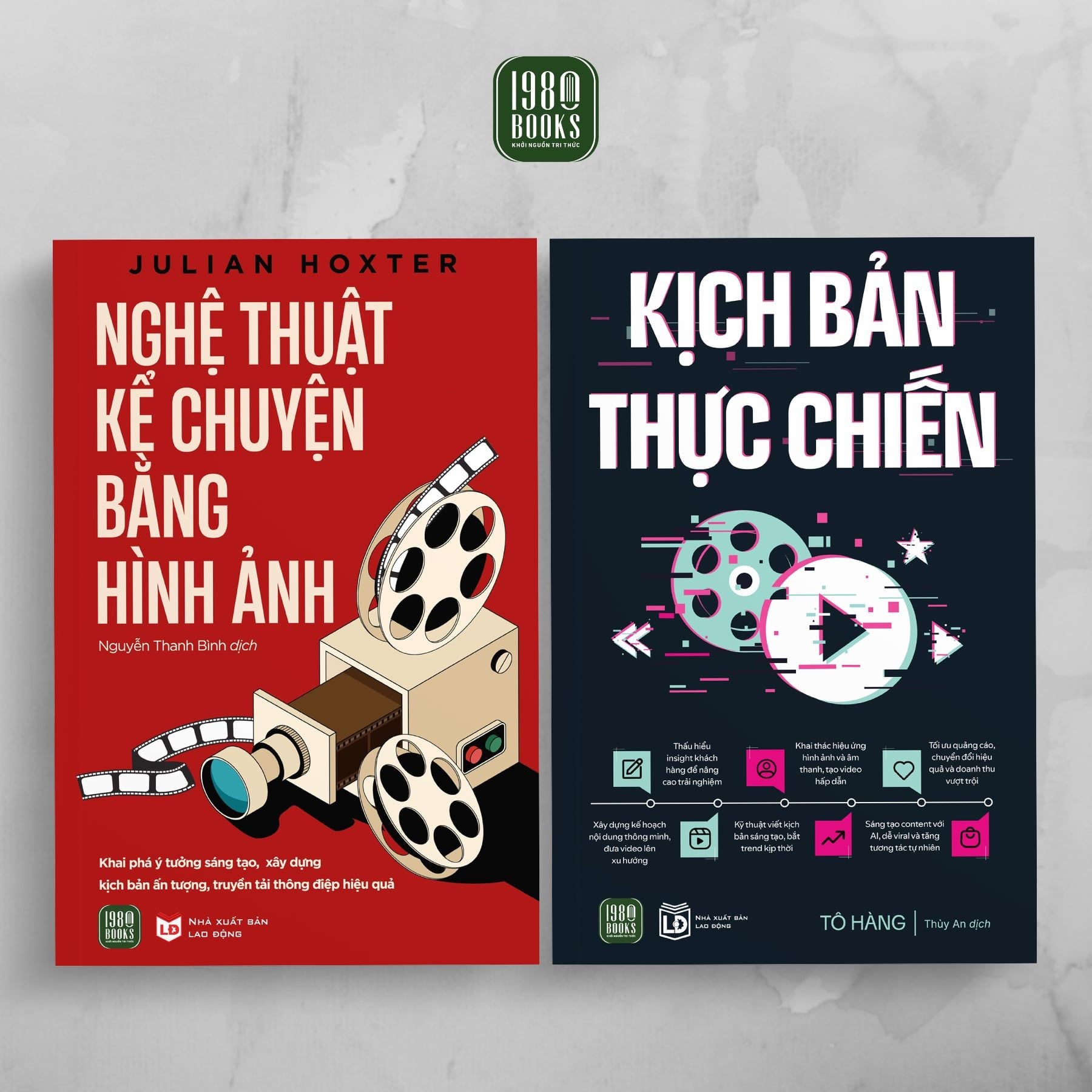  Combo 2 cuốn: Nghệ thuật kể chuyện bằng hình ảnh + Kịch bản thực chiến 