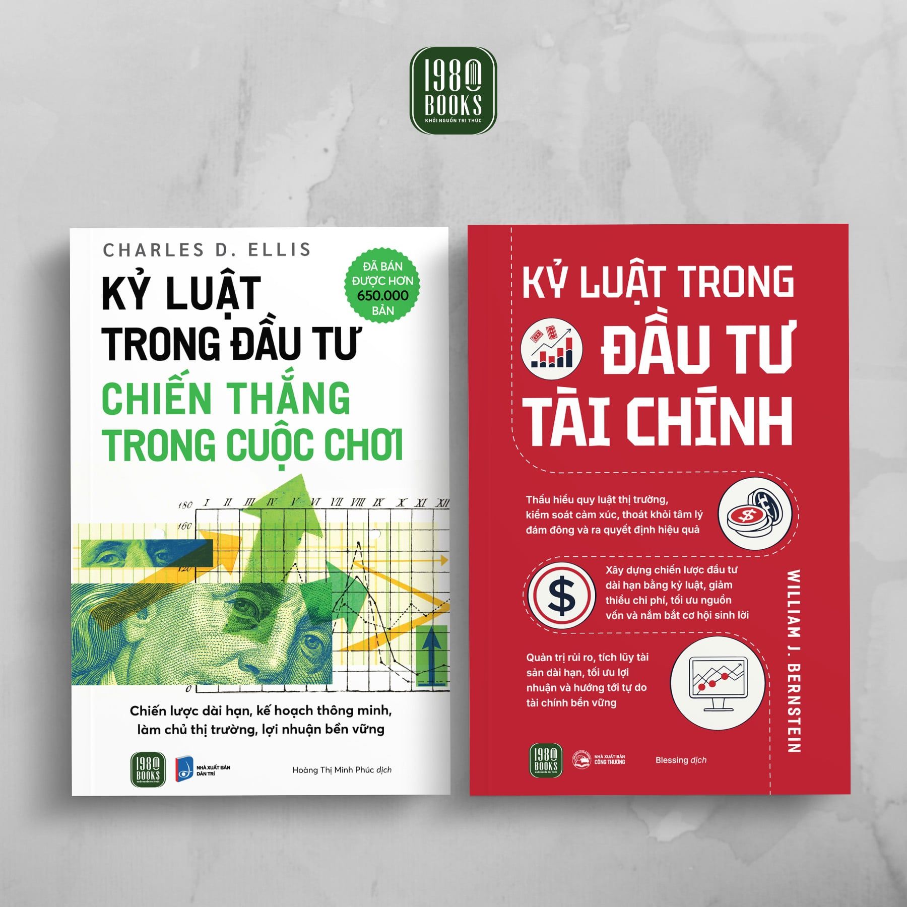  Combo 2 cuốn: Kỷ luật trong đầu tư, chiến thắng trong cuộc chơi + Kỷ luật trong đầu tư tài chính 