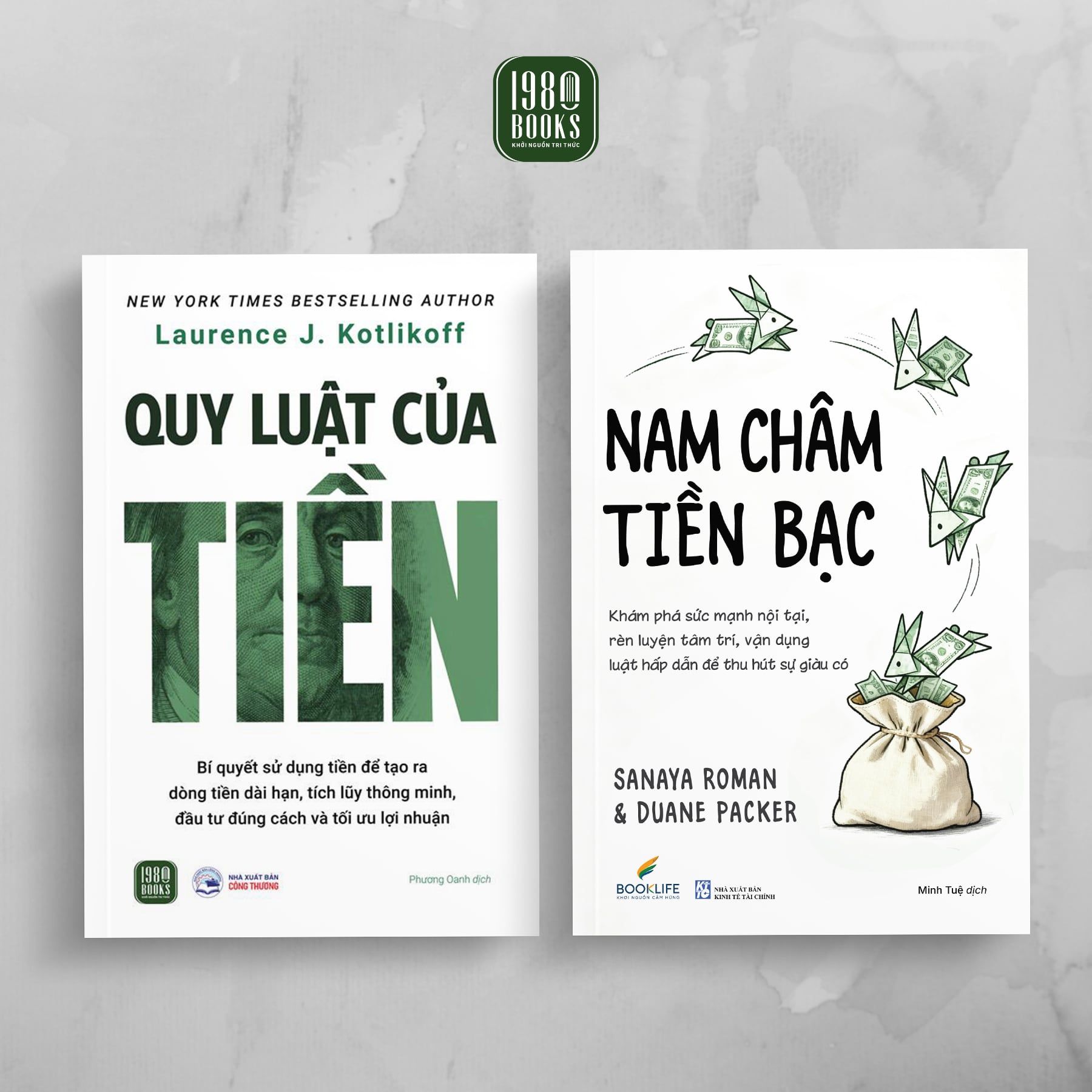  Combo 2 cuốn: Quy luật của tiền + Nam châm tiền bạc 