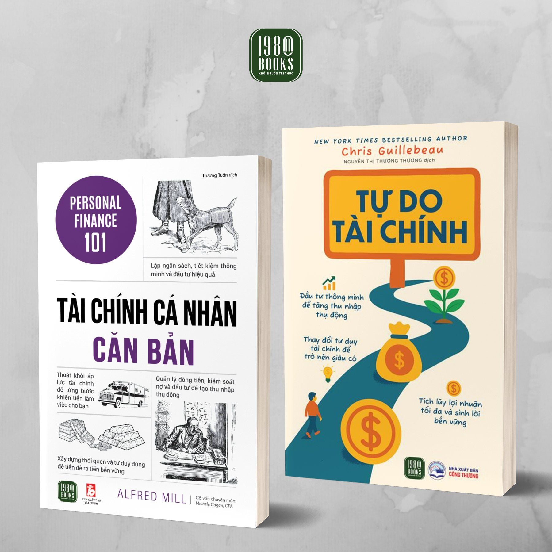  Combo sách: Tài chính cá nhân căn bản + Tự do tài chính 