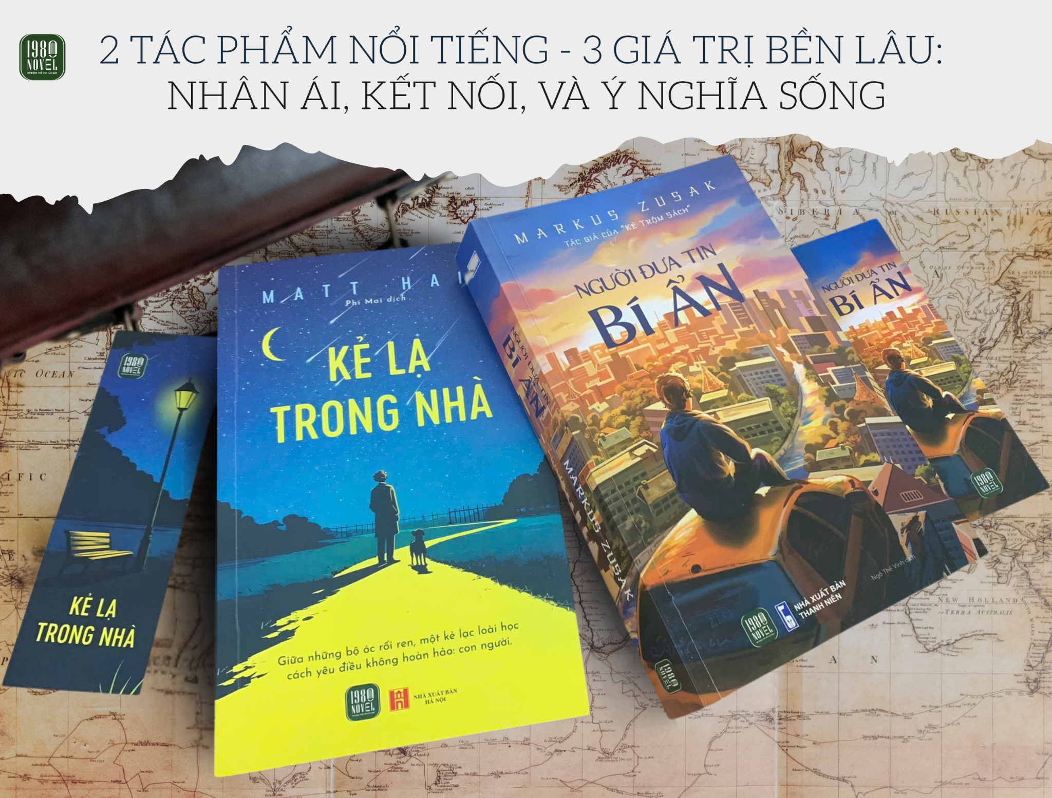  Combo 2 - Kẻ lạ trong nhà + Người đưa tin bí ẩn 