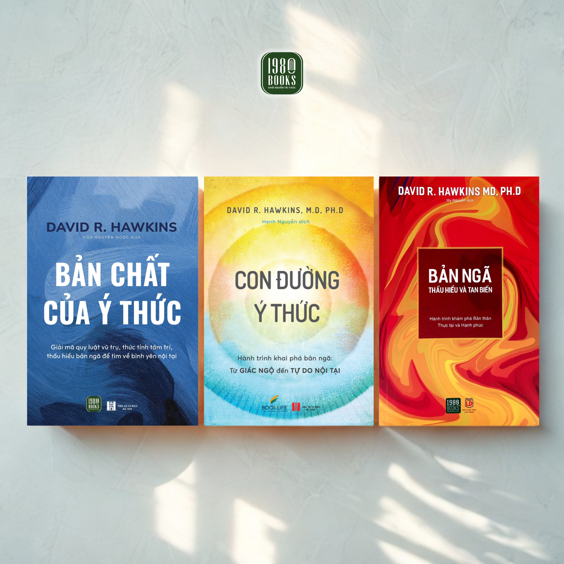  Combo 3 cuốn: Bản Chất Ý Thức + Con Đường Ý Thức + Bản Ngã - Thấu Hiểu và Tan Biến 