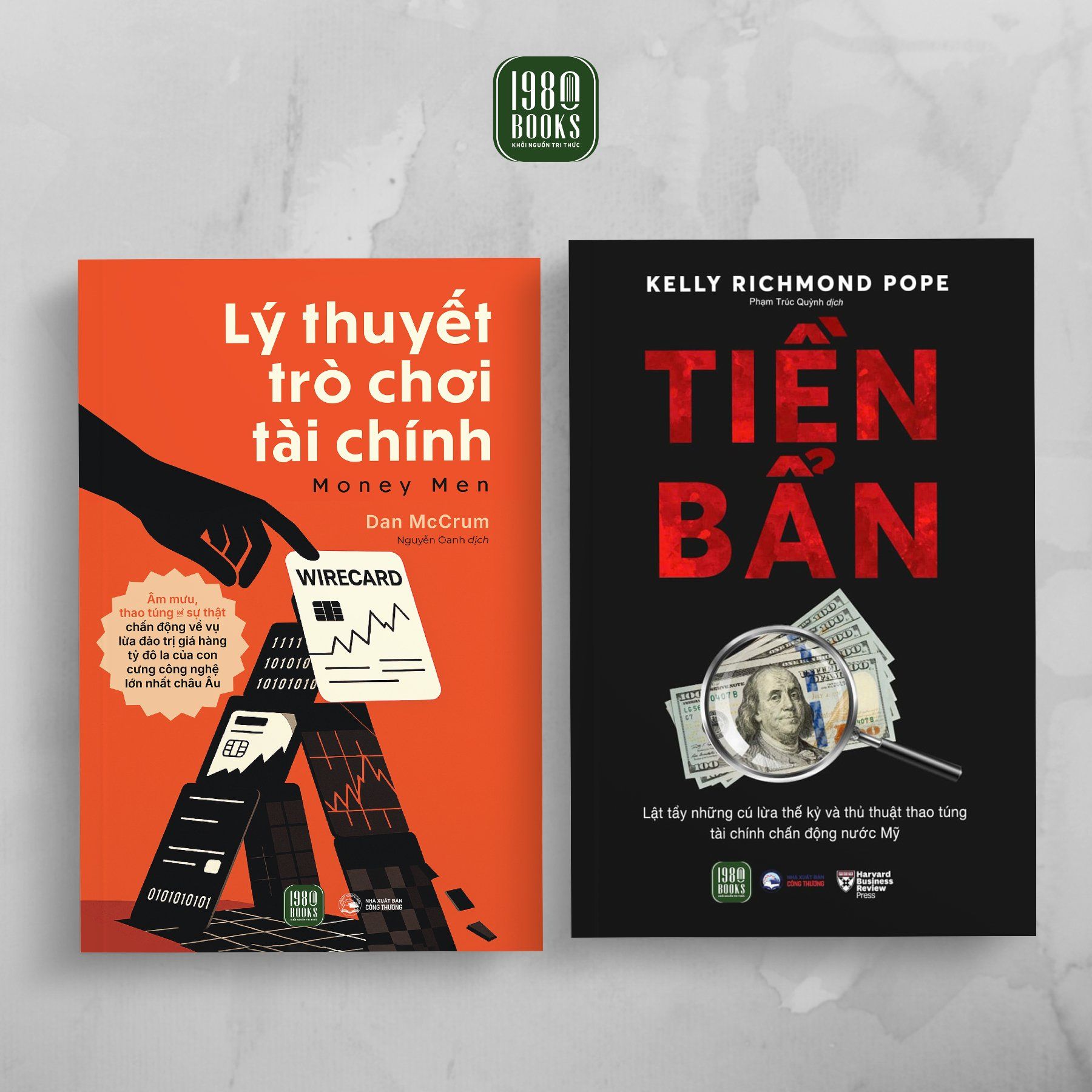  Combo sách: Tiền bẩn + Lý thuyết trò chơi tài chính 