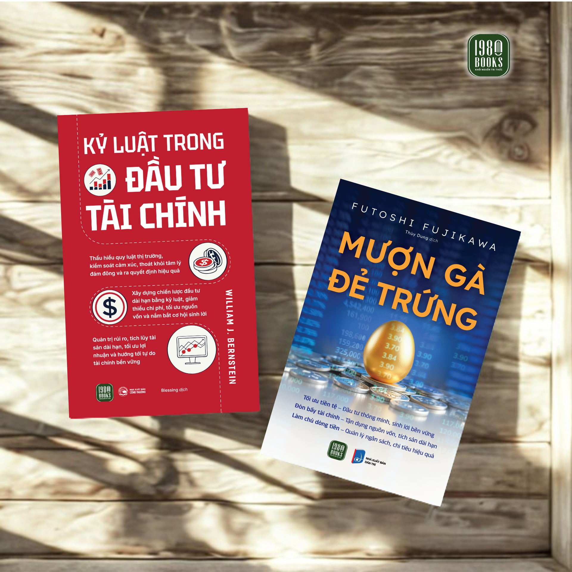  Combo 2 cuốn Kỷ luật trong đầu tư tài chính + Mượn gà đẻ trứng 