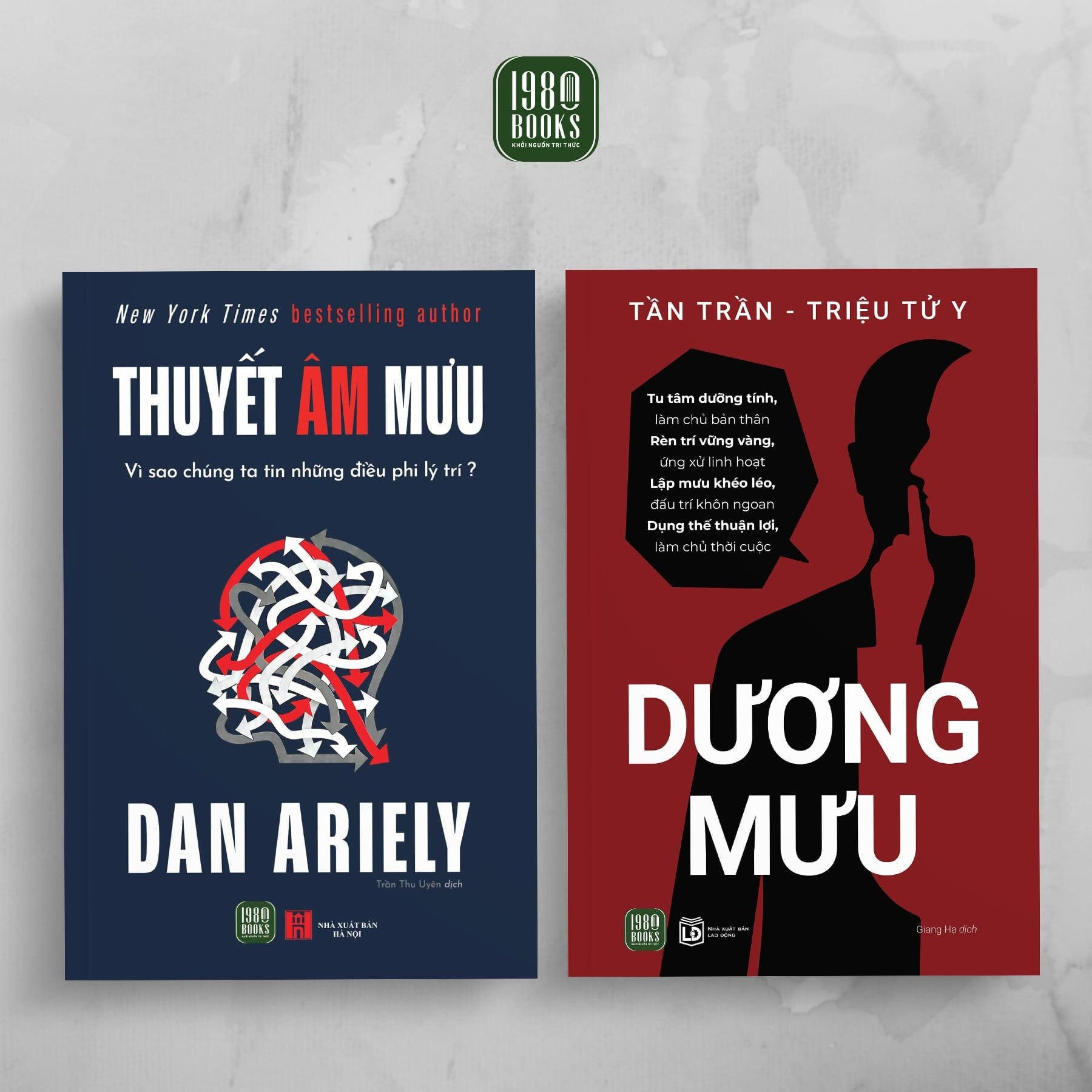  Combo 2 cuốn: Thuyết âm mưu + Dương mưu 