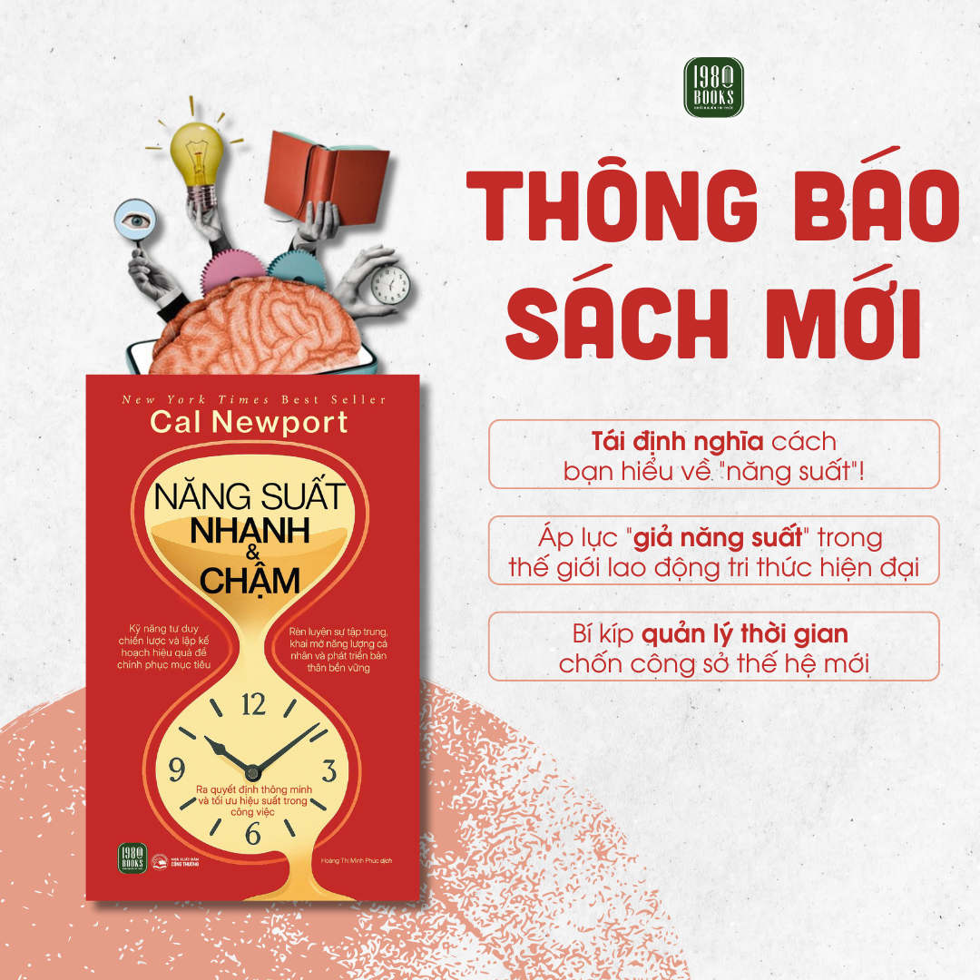  Sách - Năng suất nhanh & chậm 