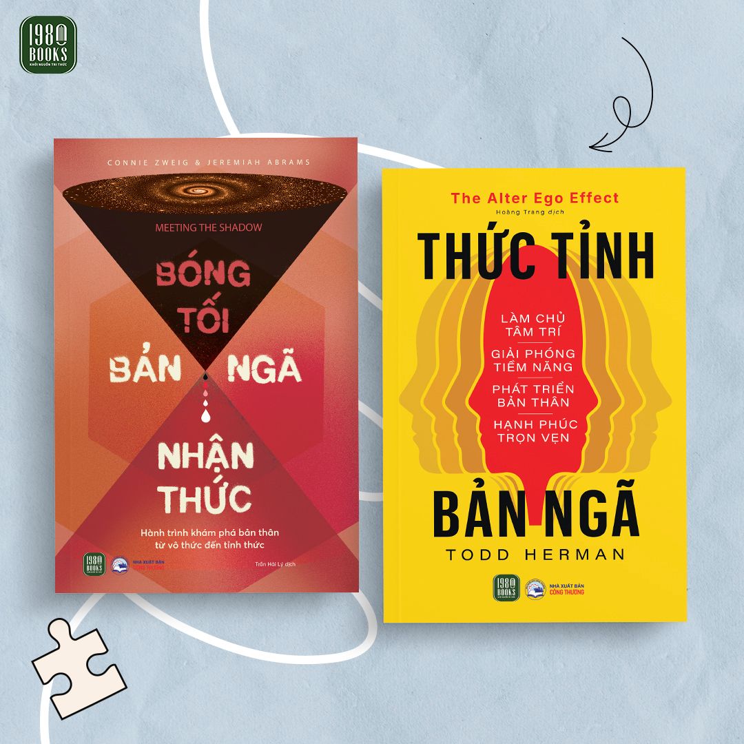  Combo tâm lý học: Bóng tối, bản ngã, nhận thức + Thức tỉnh bản ngã 