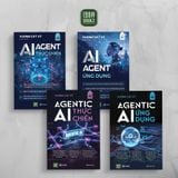  Combo 4 cuốn: AI Agent thực chiến + AI Agent ứng dụng + Agentic AI thực chiến + Agentic AI ứng dụng 