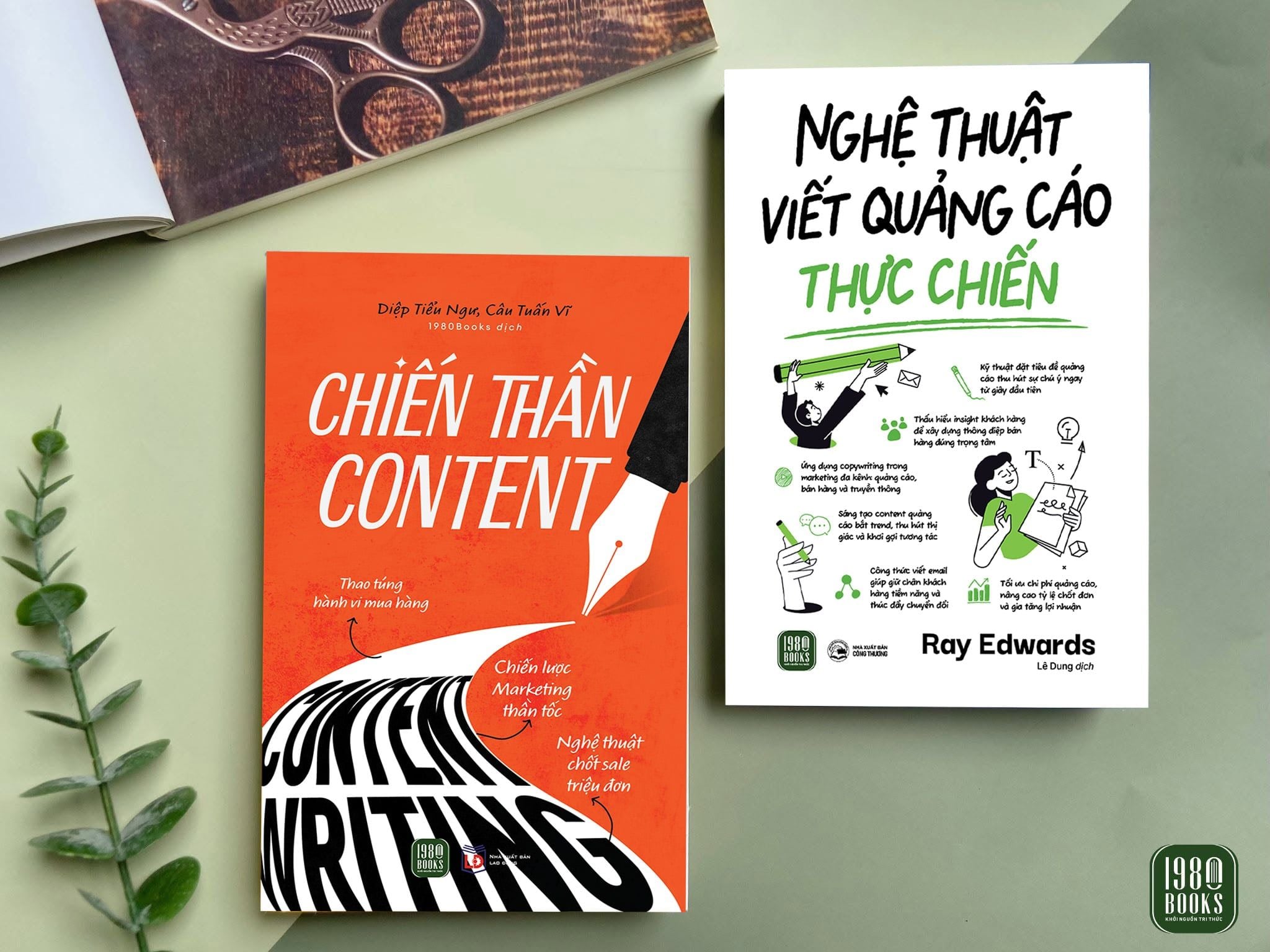  Combo: Chiến thần content + Nghệ thuật viết quảng cáo thực chiến 