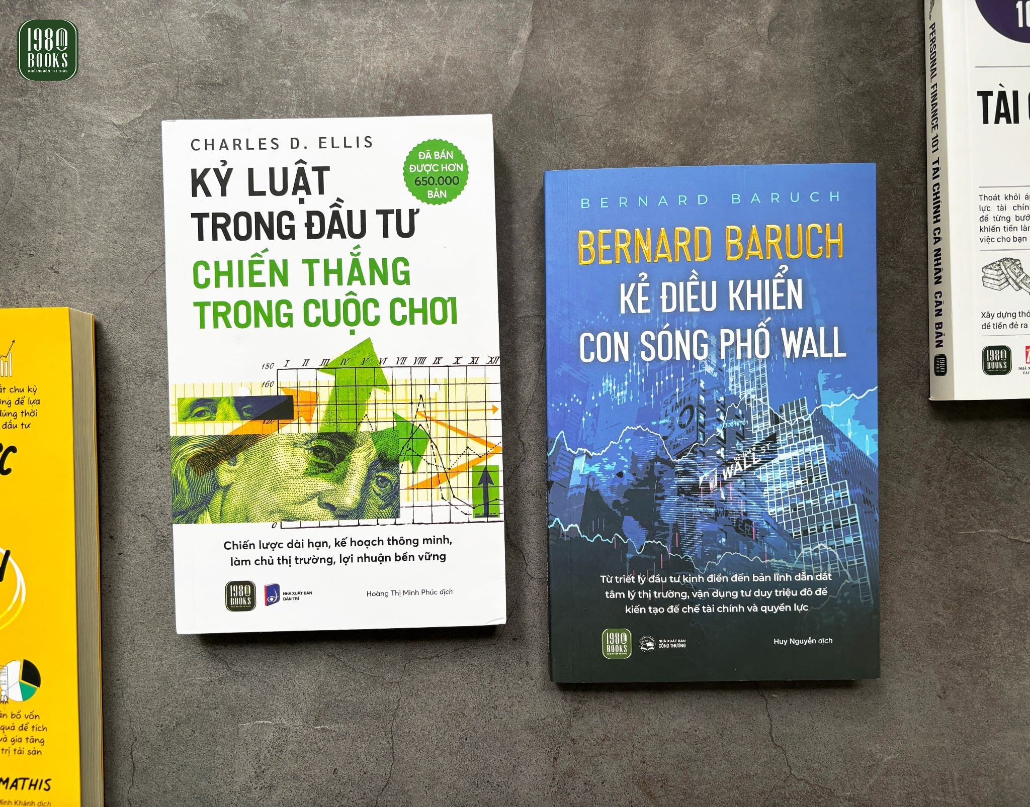  Combo: Bernard Baruch - Kẻ điều khiển con sóng phố Wall + Kỷ luật trong đầu tư, chiến thắng trong cuộc chơi 