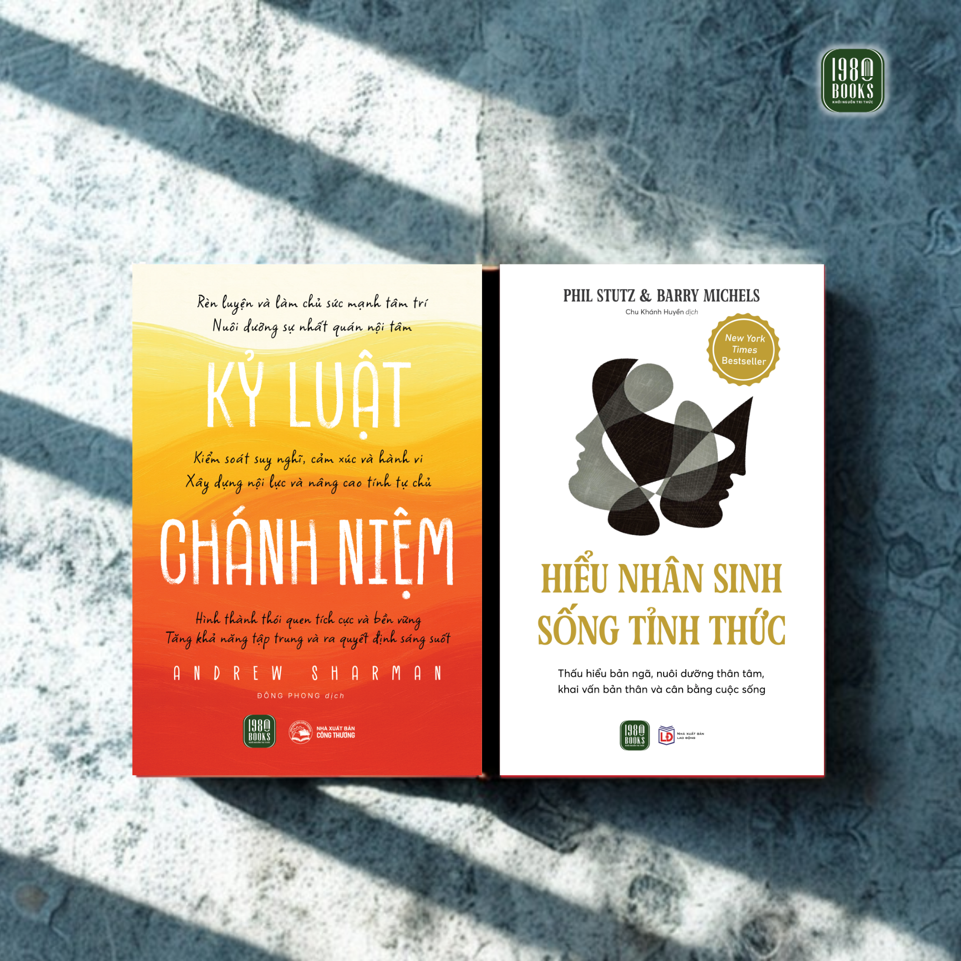  Combo 2 cuốn sách Kỷ Luật Chánh Niệm + Hiểu Nhân Sinh – Sống Tỉnh Thức 