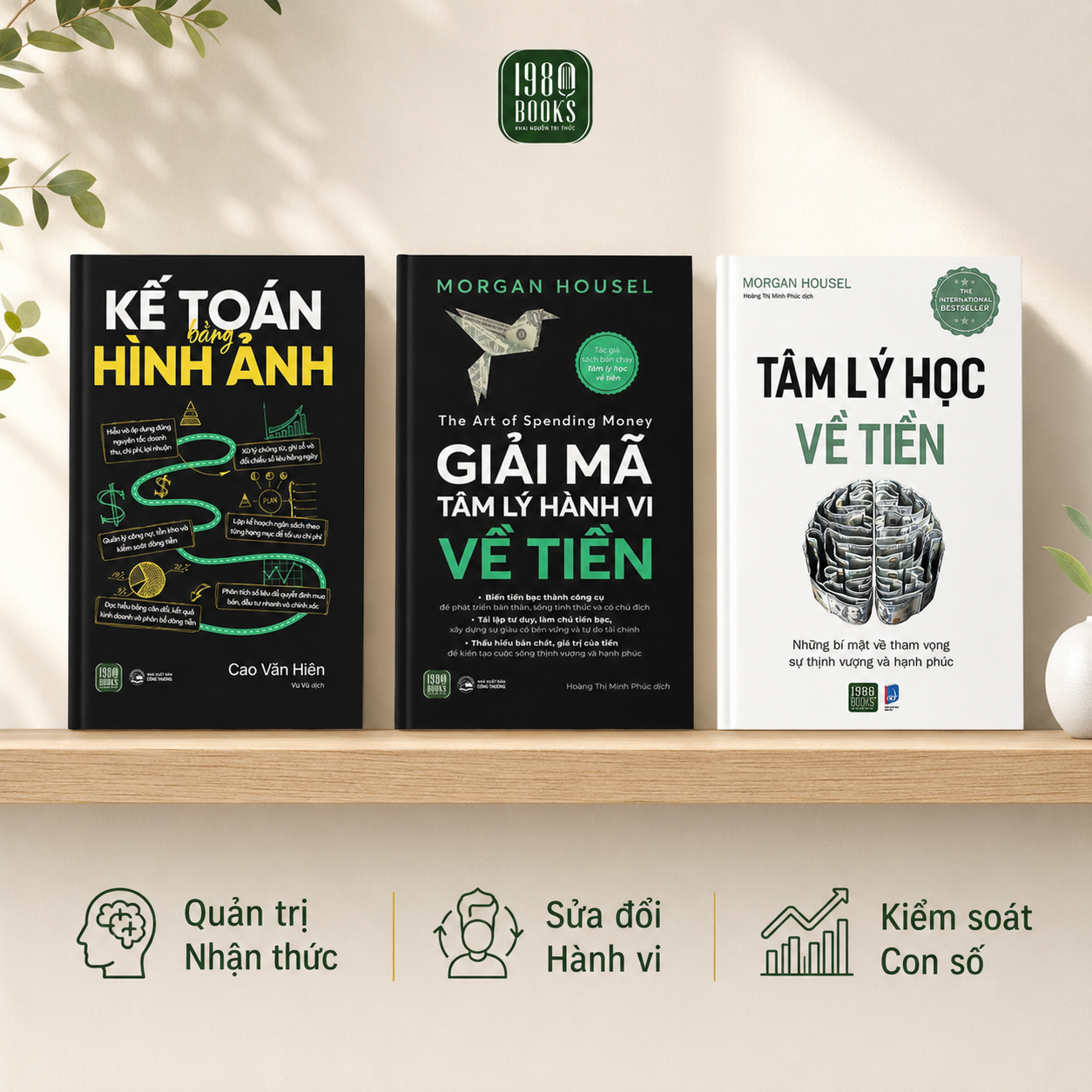  Combo 3 cuốn tài chính: Từ tư duy đến quản trị thực chiến 