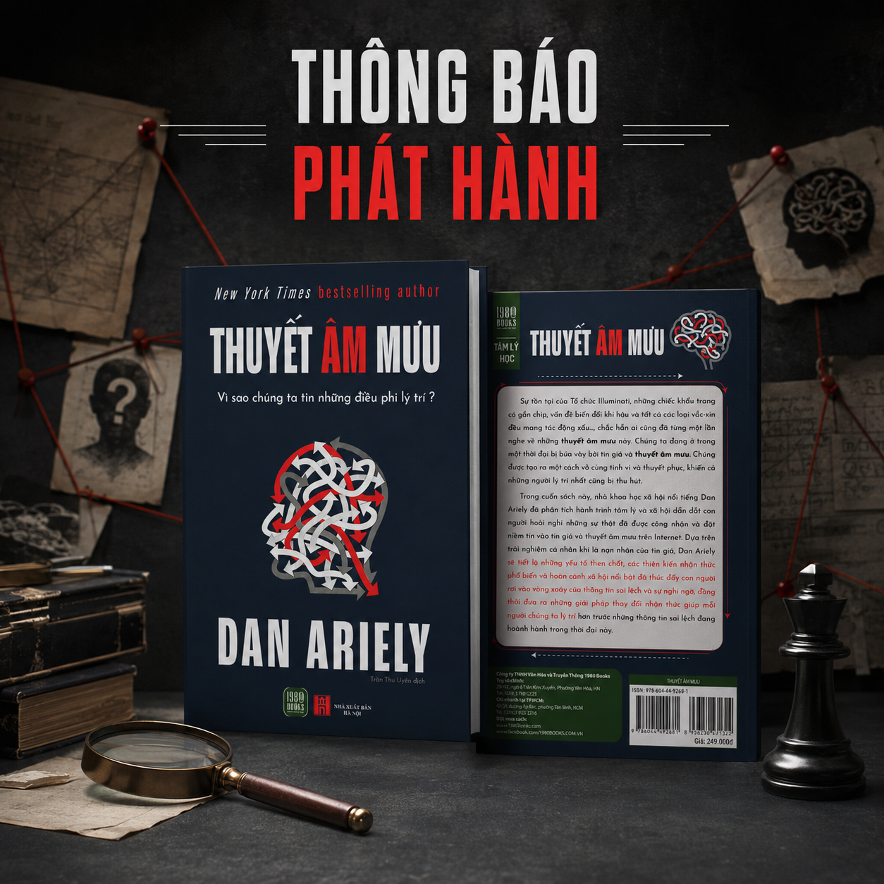  Sách mới - Thuyết âm mưu 