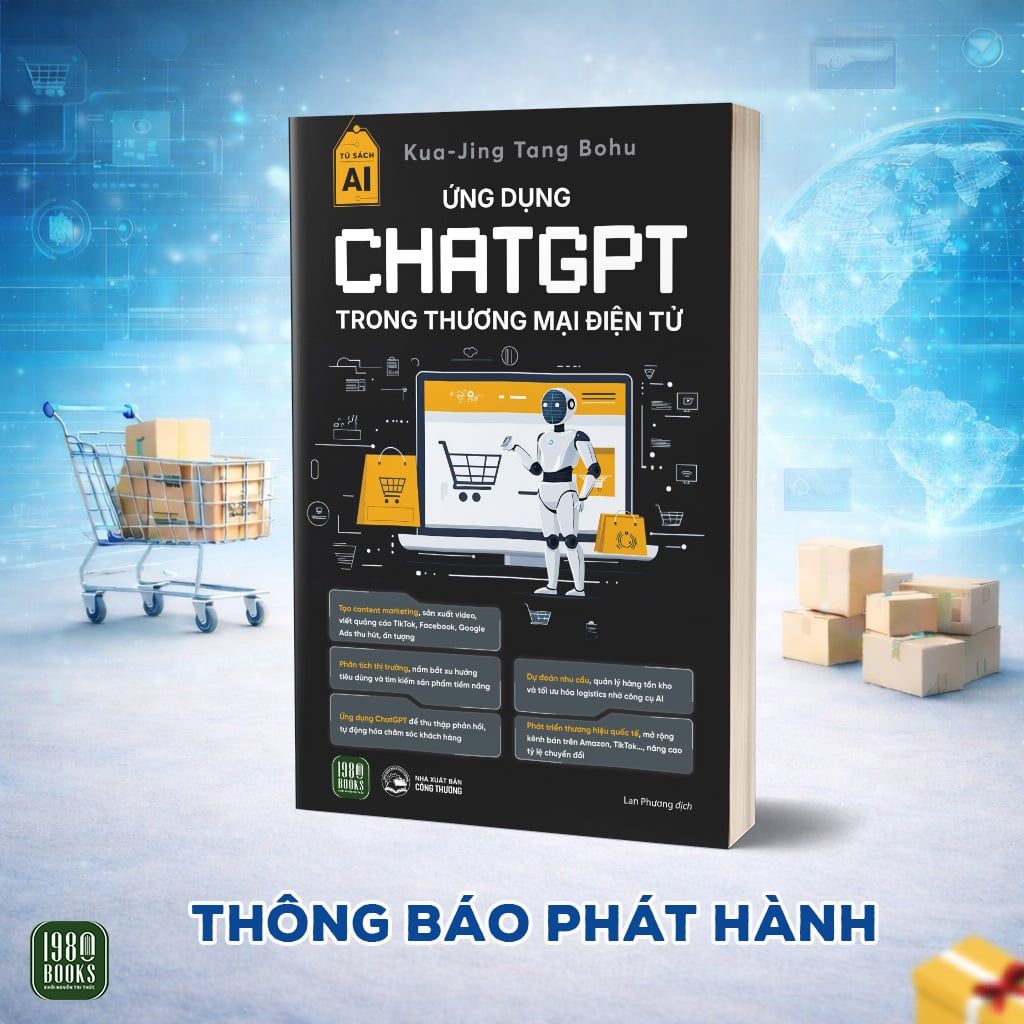  [Sách mới] Ứng dụng ChatGPT trong thương mại điện tử 