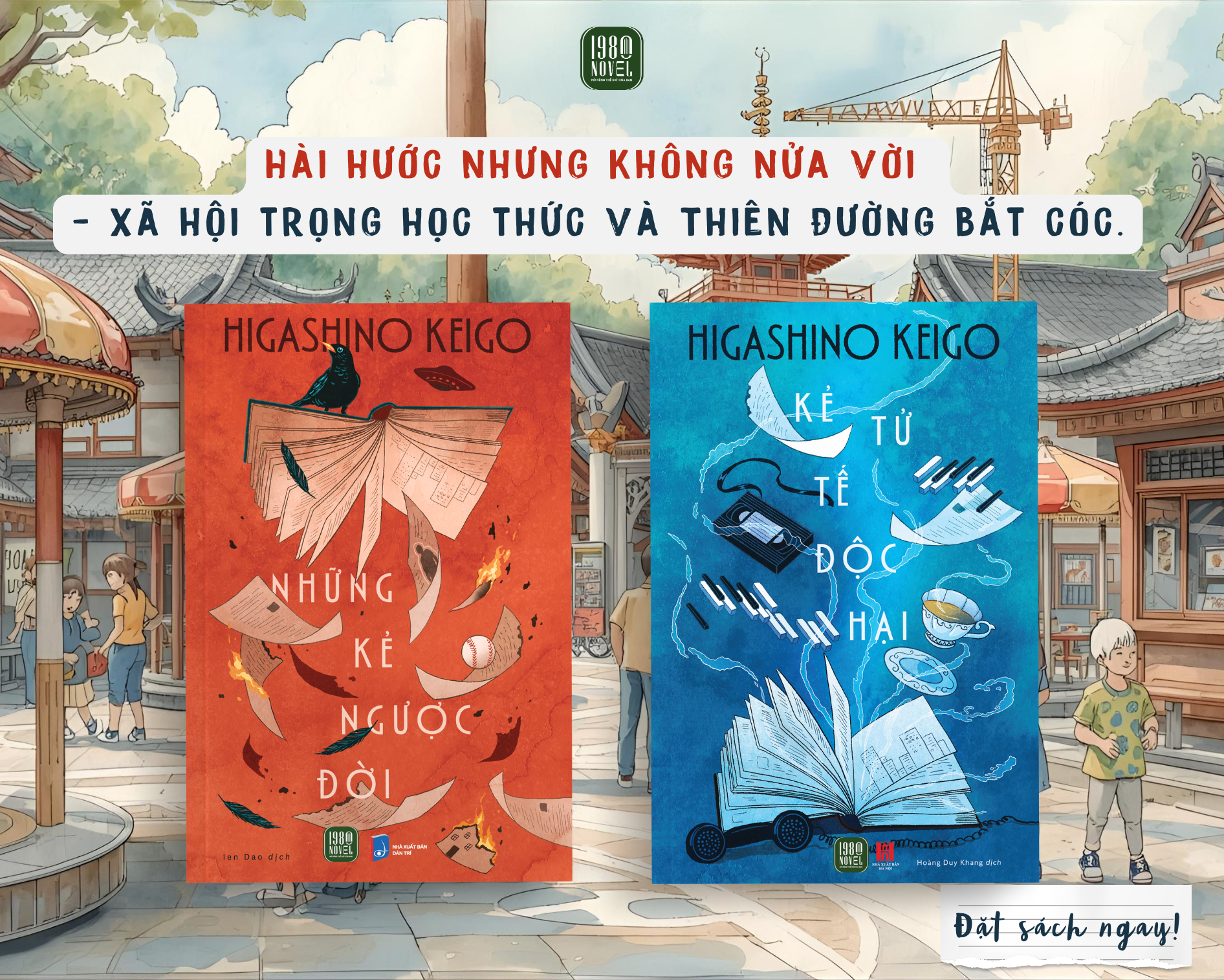  Combo 2 Keigo - Kẻ tử tế độc hại + Những kẻ ngược đời 