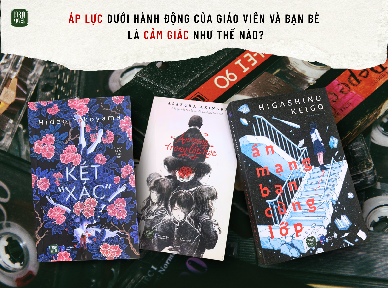  Combo 3 - Két xác + Án mạng bạn cùng lớp + Án mạng trong lớp học 