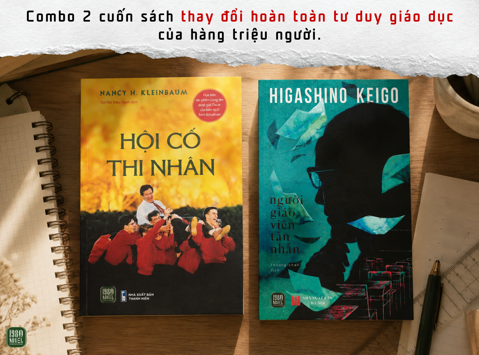  Combo 2 - Hội cố thi nhân + Người giáo viên tàn nhẫn 
