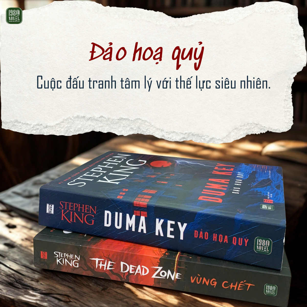  Combo 2 - Vùng chết + Đảo hoạ quỷ (Stephen King) 