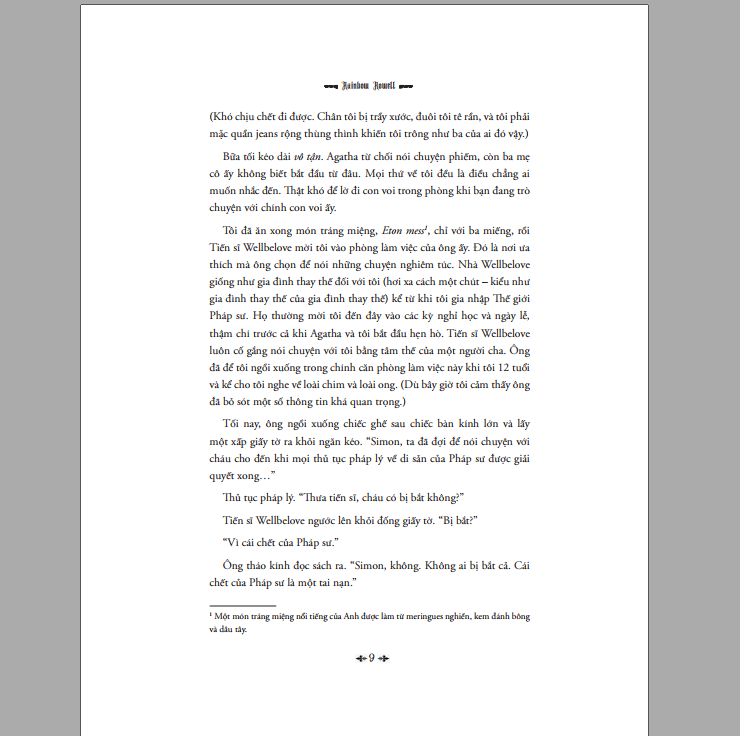  [Pre-order] Simon Snow 3 - Màn diễn cuối cùng (Rainbow Rowell) 