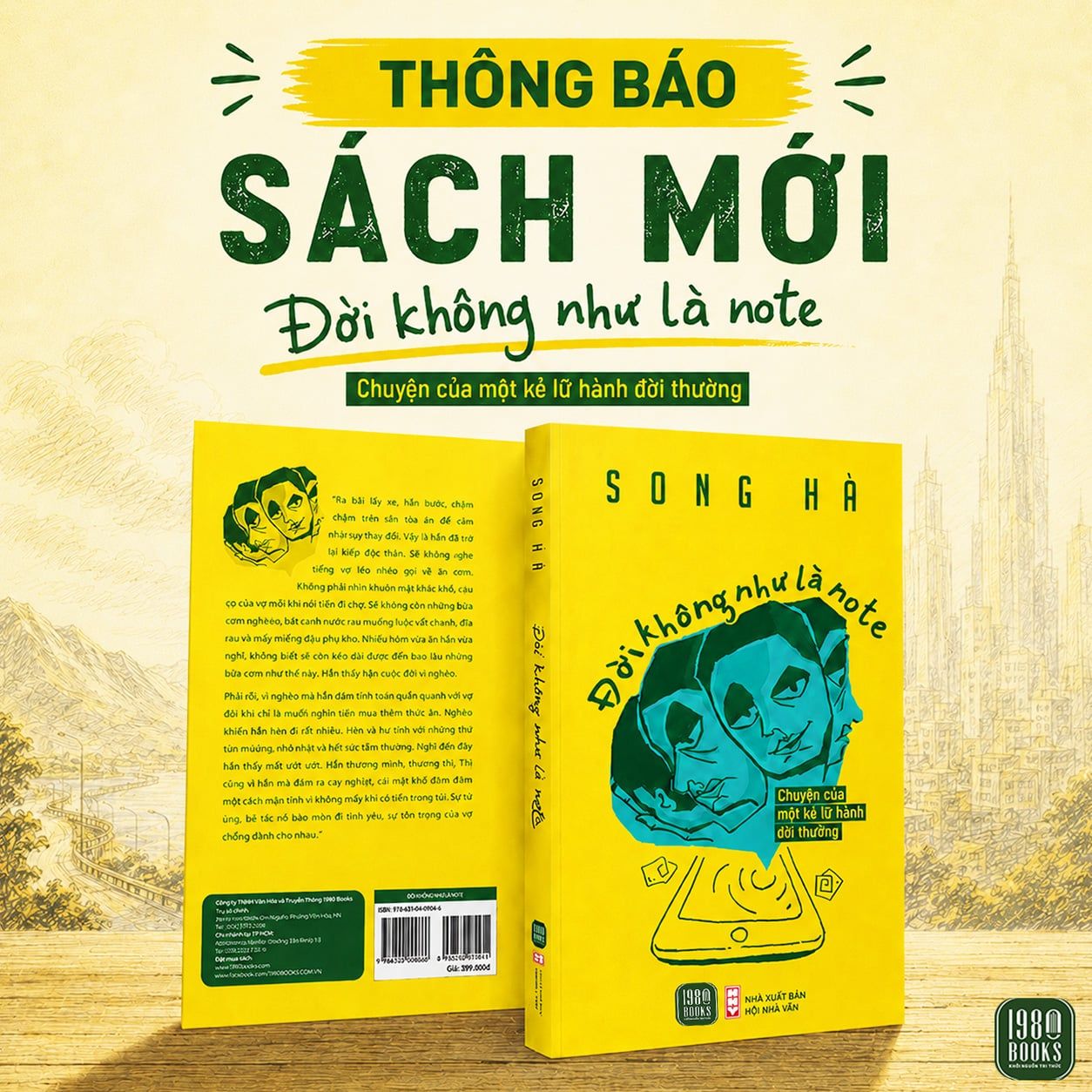  Tác phẩm - Đời không như là note - Tác giả Song Hà 