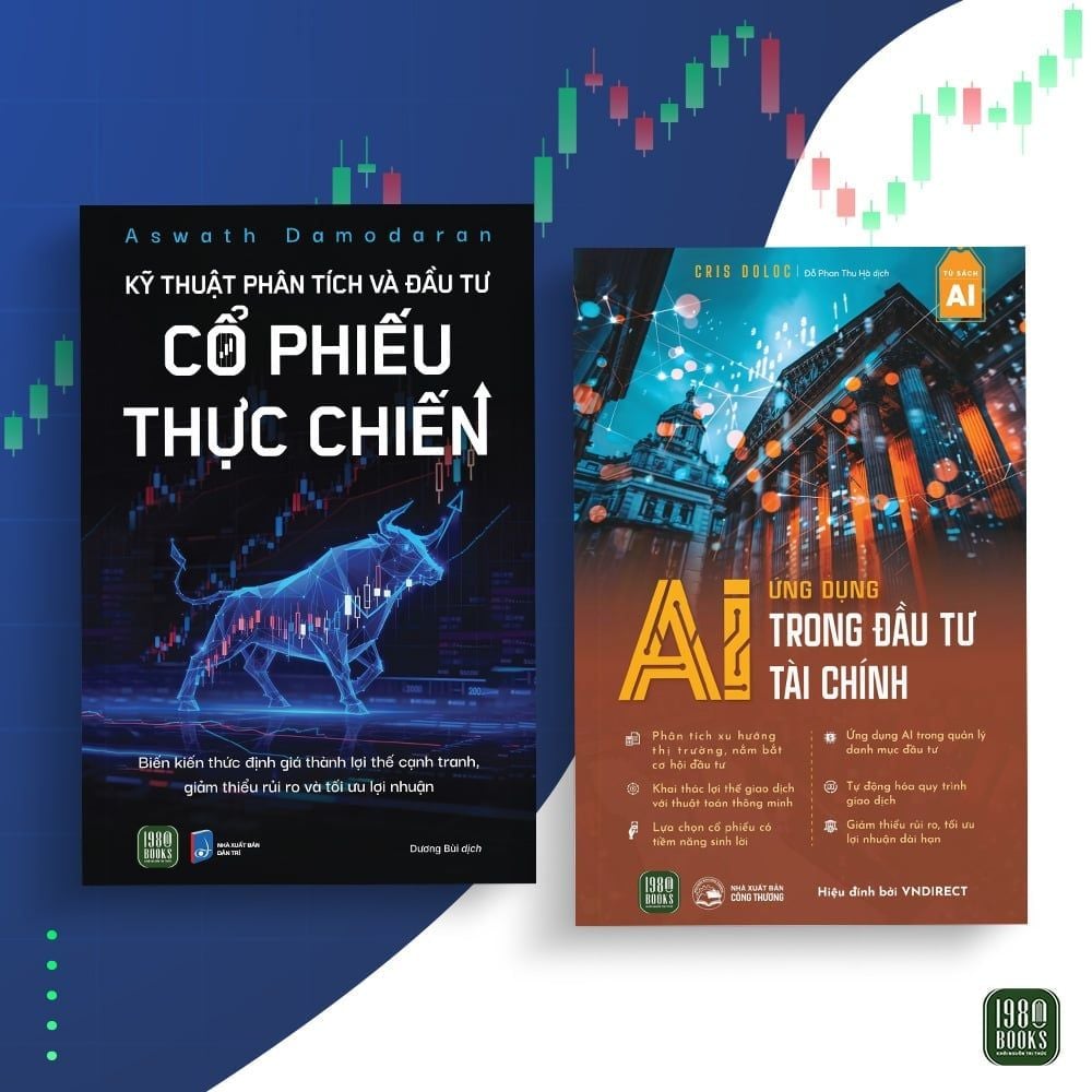  Combo: Ứng dụng AI trong đầu tư tài chính + Kỹ thuật phân tích và đầu tư cổ phiếu thực chiến 