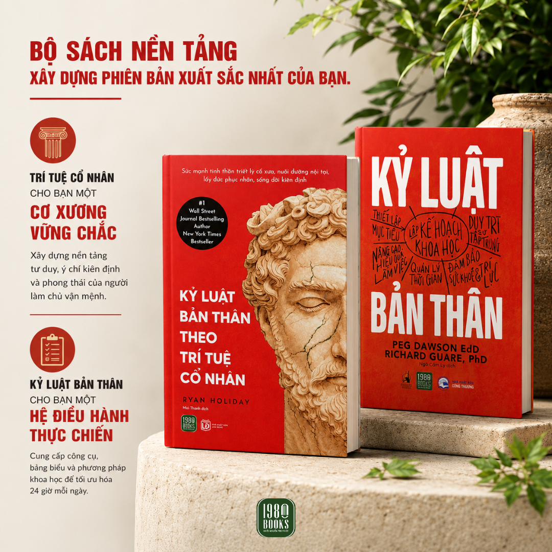  [SÁCH HOT] Combo 2 cuốn Kỷ luật bản thân 