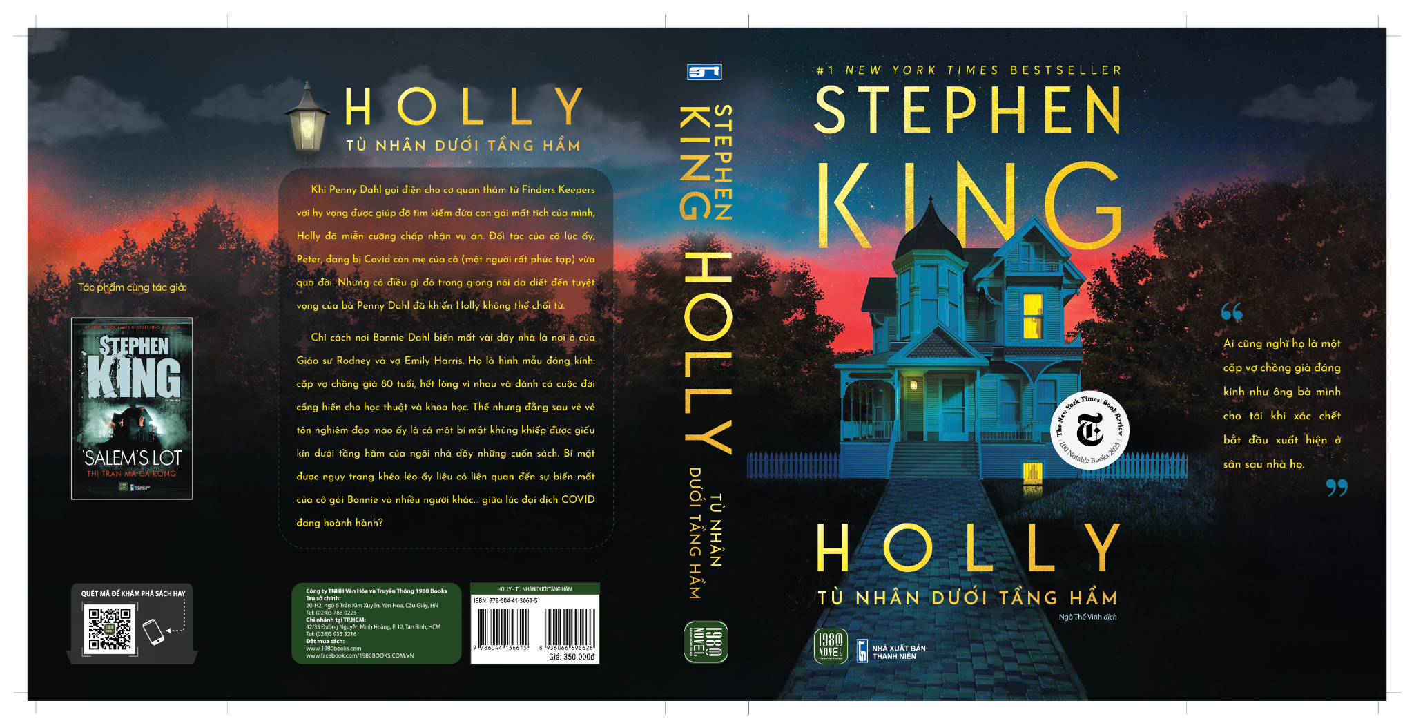  SÁch HOLLY - TÙ NHÂN DƯỚI TẦNG HẦM (Stephen King) 