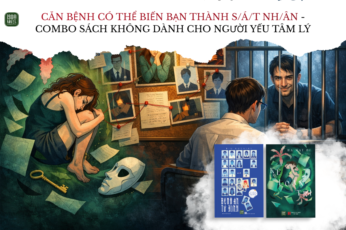  Combo 2 Kẻ loạn trí + Bệnh án tử hình 